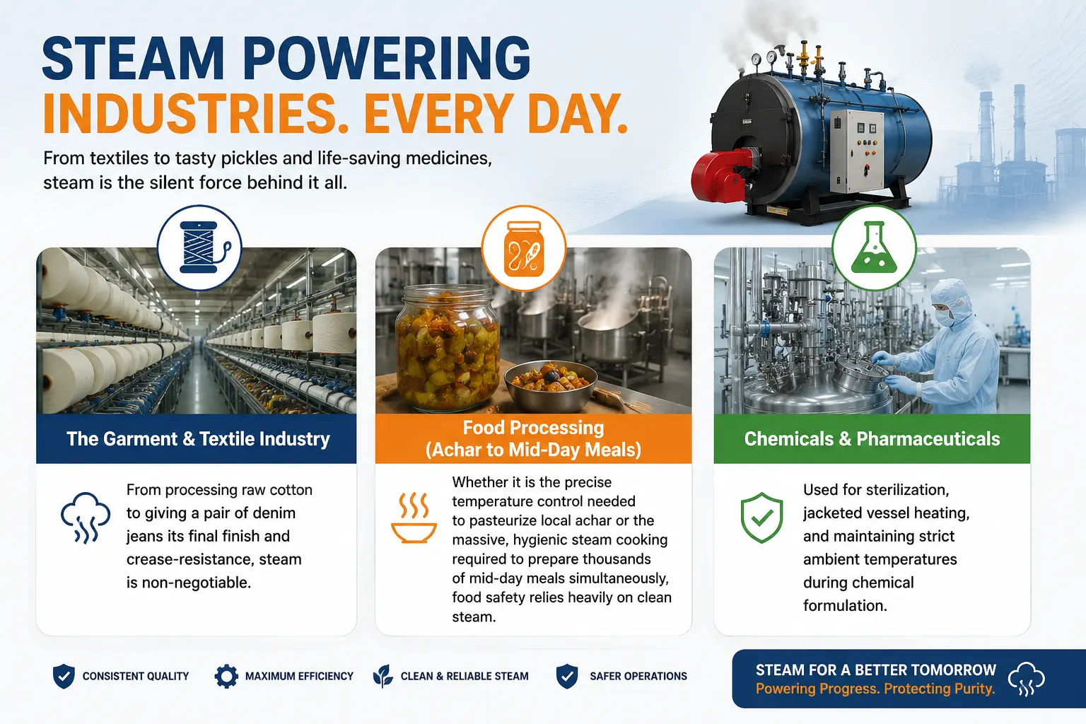 Steam Boiler Manufacturer