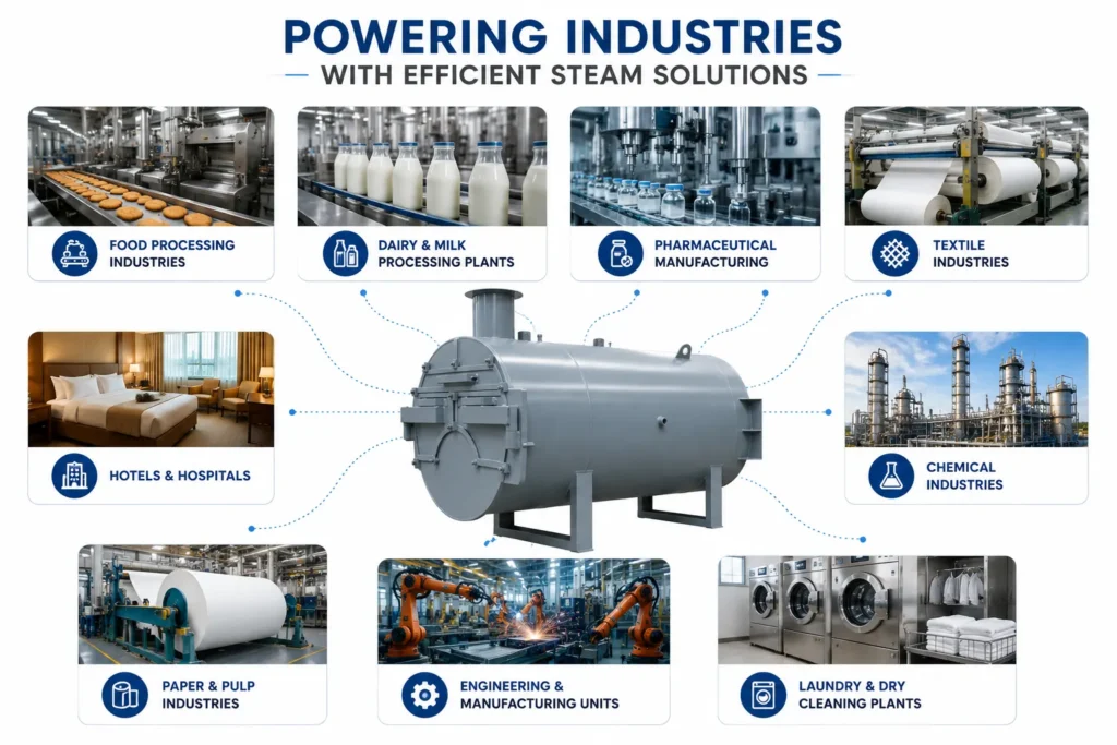 the 300 kg gas fired steam boiler is widely used in